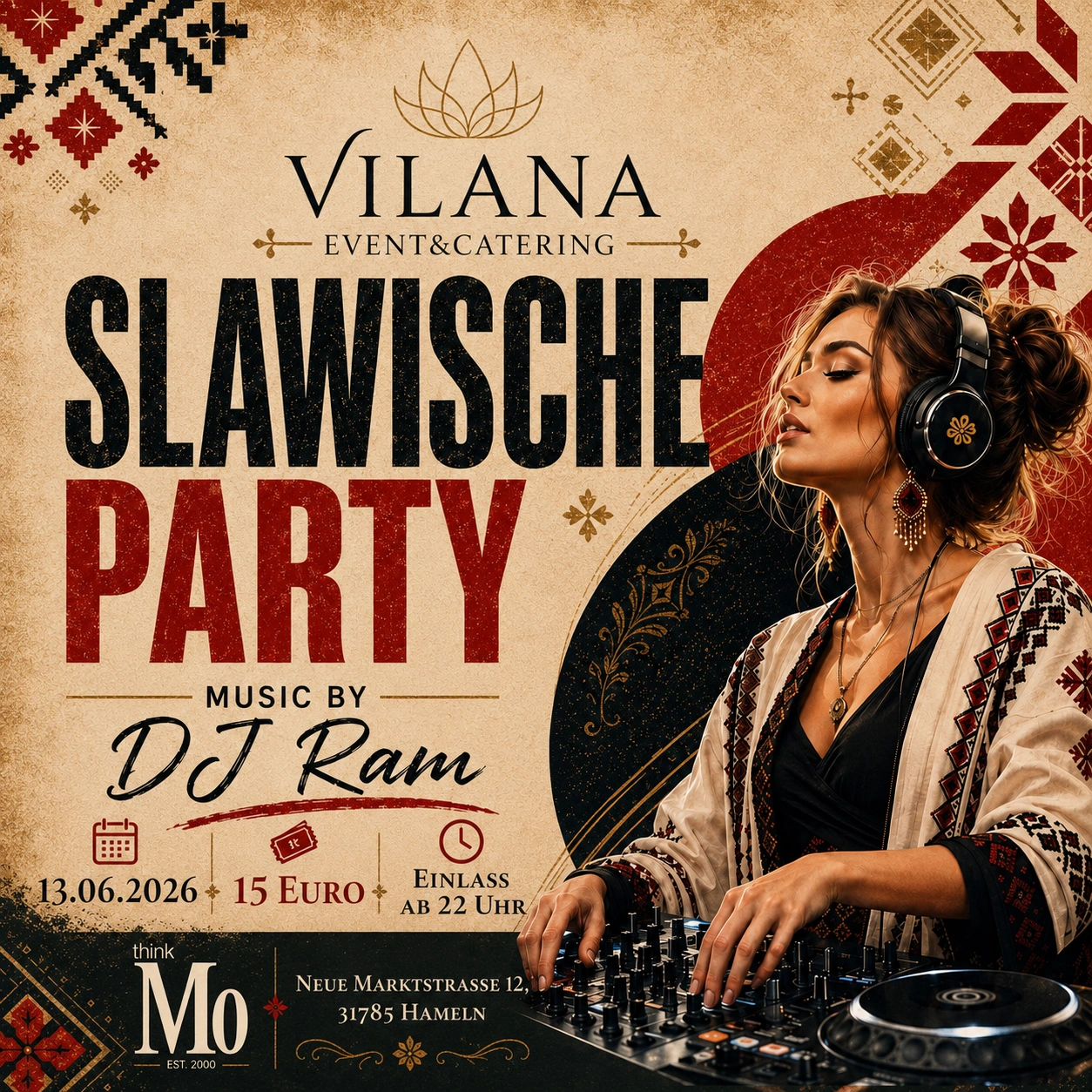 Славянская вечеринка в Hameln с DJ Ram